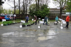 2022-04-30-Plant-Sale-Saturday-8.26-setting-up-in-rain-puddles